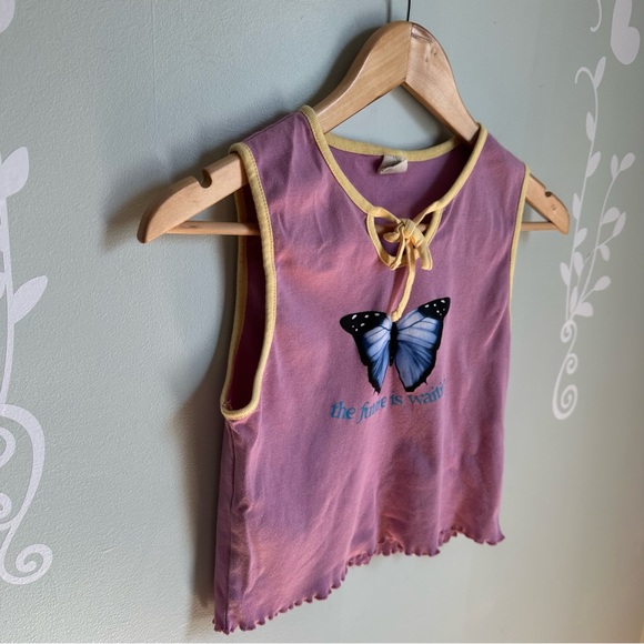 Urban Outfitters Future Is Waiting Crop Tank Top in size US L - Picture 3 of 6